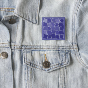 Badge Carré 5 Cm Couleurs violettes éparpillées