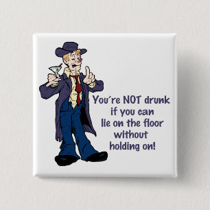 Badge Carré 5 Cm Coup dessus !