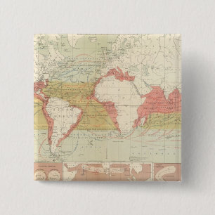 Badge Carré 5 Cm Courants d'air