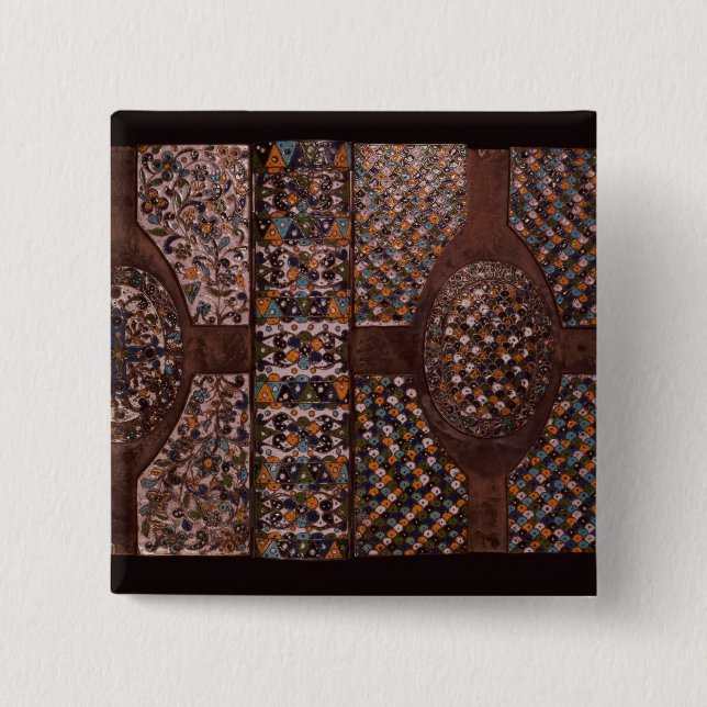 Badge Carré 5 Cm Couverture de livre (Devant)