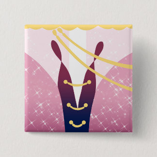 Badge Carré 5 Cm couverture de vainqueur - goupilles