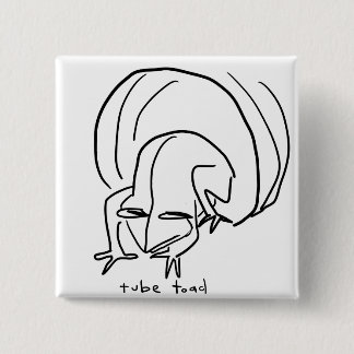 Badge Carré 5 Cm crapaud