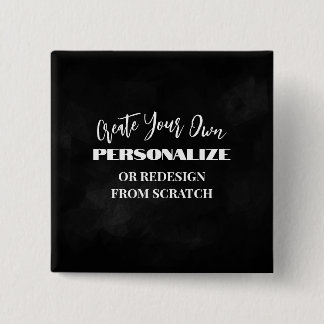 Badge Carré 5 Cm Créer votre propre - Créez un bouton personnalisé