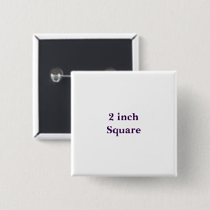 Badge Carré 5 Cm Créez votre propre bouton carré de 2''