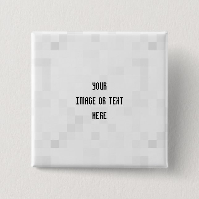 Badge Carré 5 Cm Créez votre propre personnalisation personnalisée (Devant)
