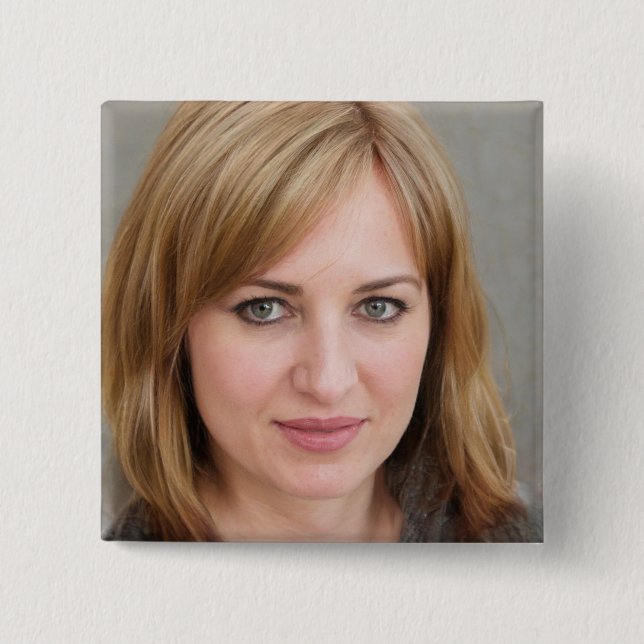 Badge Carré 5 Cm Créez votre propre photo de ventilateur (Devant)