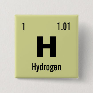 Badge Carré 5 Cm Créez votre propre Tableau périodique des éléments