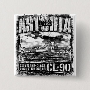 Badge Carré 5 Cm Croisière léger Astoria