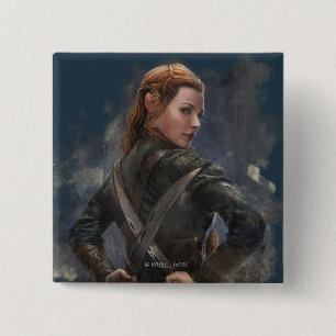 Badge Carré 5 Cm Croquis TAURIEL™