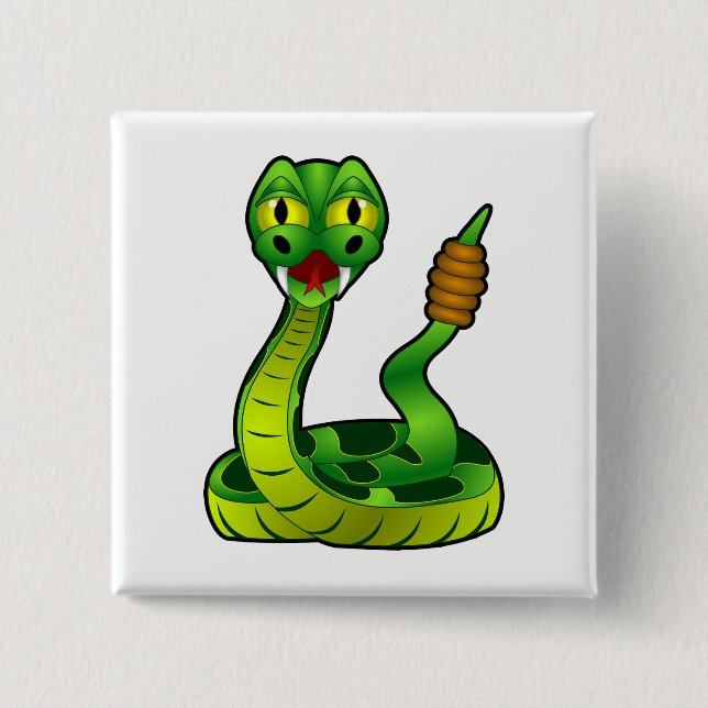 Badge Carré 5 Cm Crotte (Devant)
