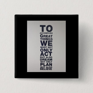 Badge Carré 5 Cm croyez