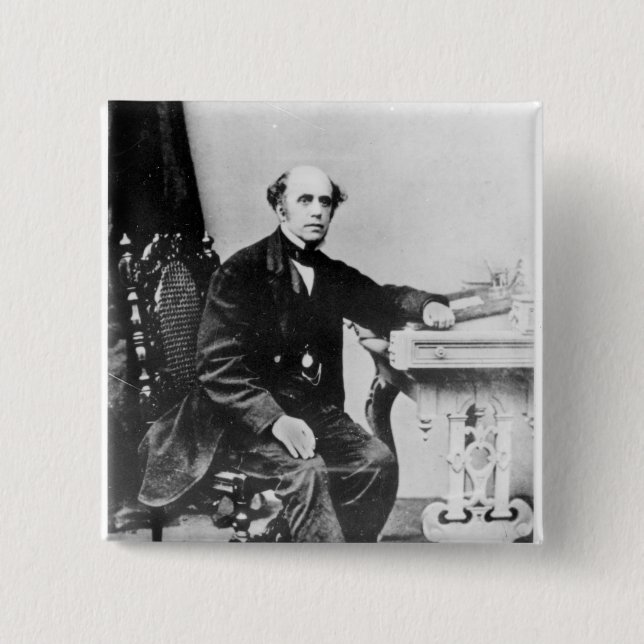 Badge Carré 5 Cm Cuisinier de Thomas (Devant)