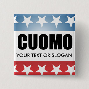 BADGE CARRÉ 5 CM CUOMO 2010