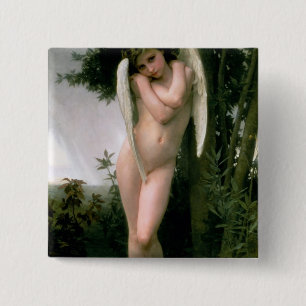 Badge Carré 5 Cm Cupidon, 1891