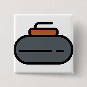 Badge Carré 5 Cm curling