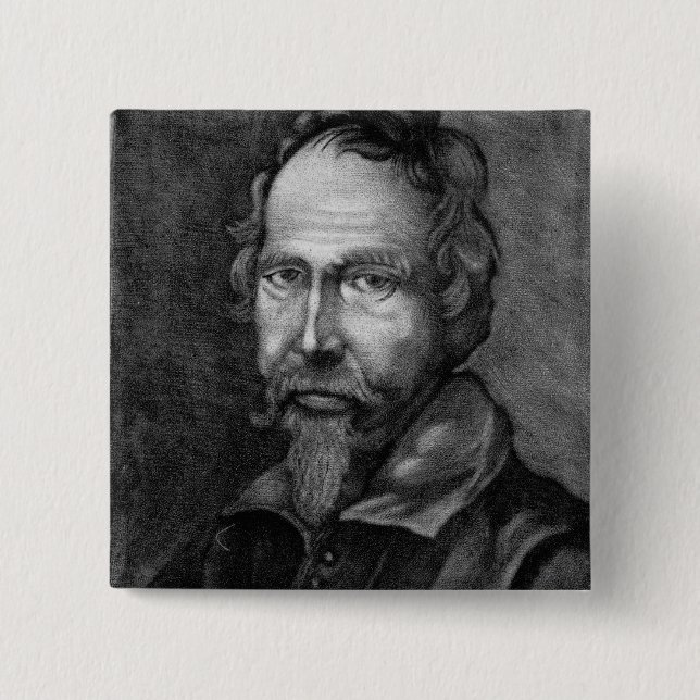 Badge Carré 5 Cm Cuthbert Mayne, 1579 (Devant)