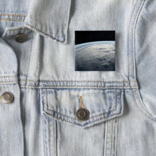 Badge Carré 5 Cm Cyclone Tropical Idai Au-Dessus De La Côte D'Afriq