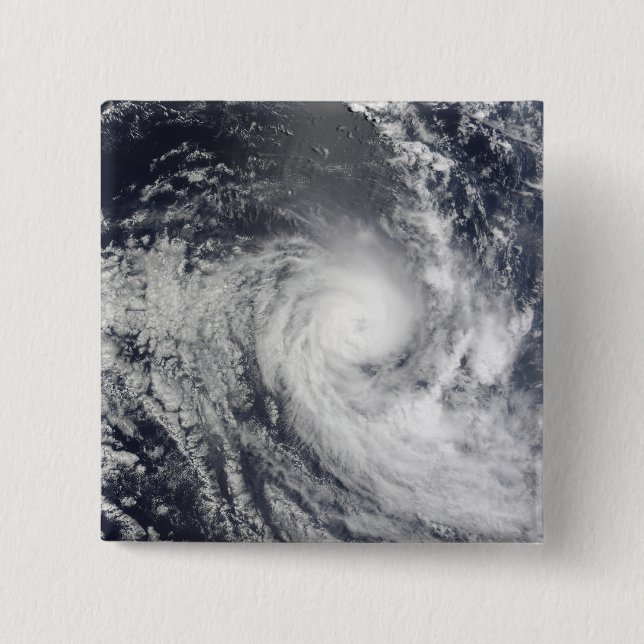 Badge Carré 5 Cm Cyclone tropical Ilsa (Devant)