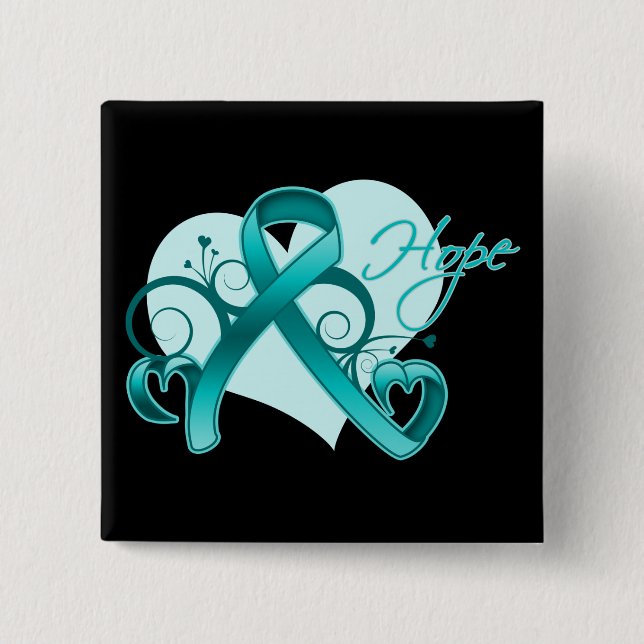 Badge Carré 5 Cm Cystite interstitielle (Devant)