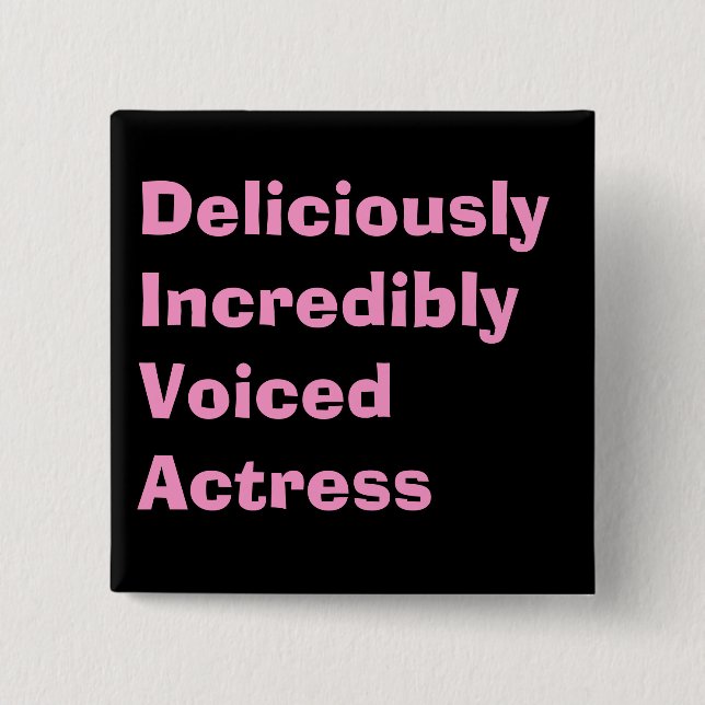 BADGE CARRÉ 5 CM D.I.V.A (Devant)