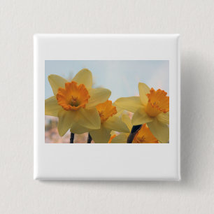 Badge Carré 5 Cm Daffodilux