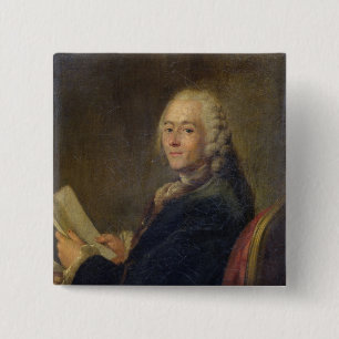 Badge Carré 5 Cm d'Alembert de doyen le Rond