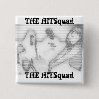 Badge Carré 5 Cm Dames de Hitsquad :  Gris