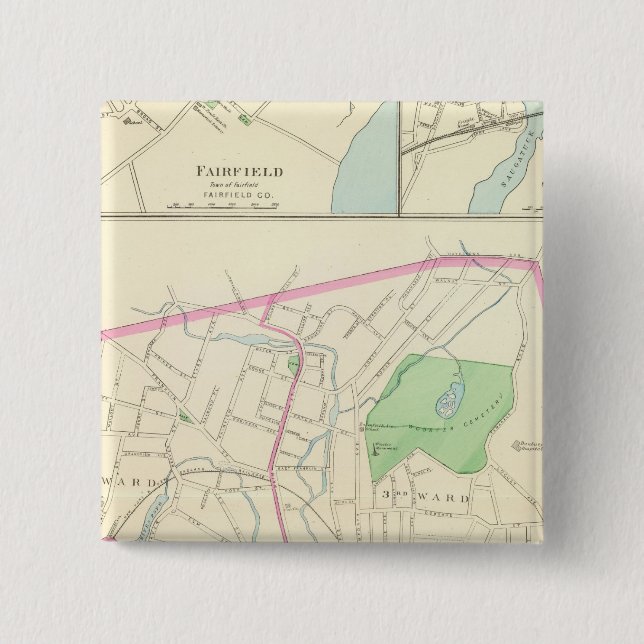 Badge Carré 5 Cm Danbury (Devant)