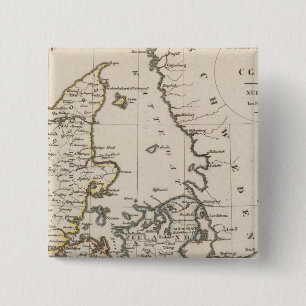 Badge Carré 5 Cm Danemark 6