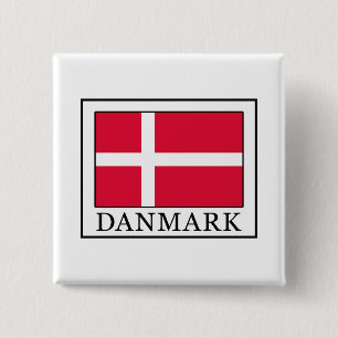 Badge Carré 5 Cm Danmark