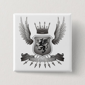Badge Carré 5 Cm Dans des vinces hoc de signo