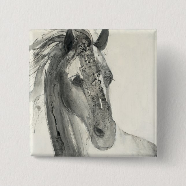 Badge Carré 5 Cm Dans le vent I (Devant)