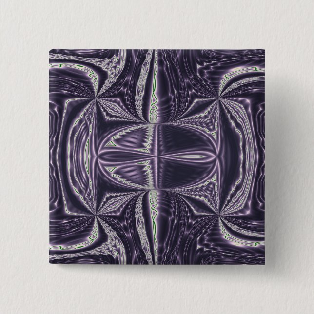 Badge Carré 5 Cm Danse Violette (Devant)