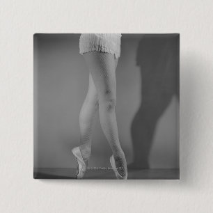 Badge Carré 5 Cm Danseur classique