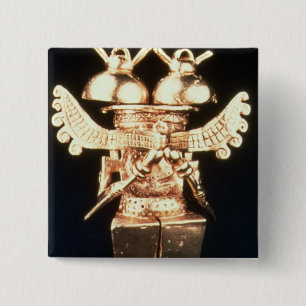 Badge Carré 5 Cm Darien pectoral