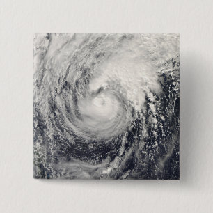 Badge Carré 5 Cm Dauphin d'ouragan en mer philippine