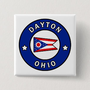 Badge Carré 5 Cm Dayton Ohio