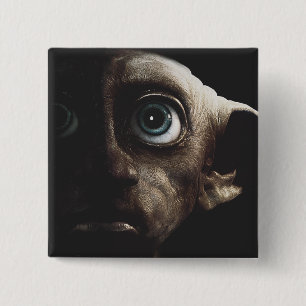 Badge Carré 5 Cm Deathly Hallows - Dobby