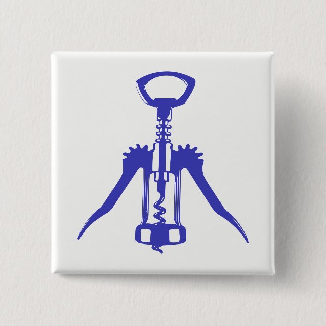 Badge Carré 5 Cm Décapsuleur (Devant)