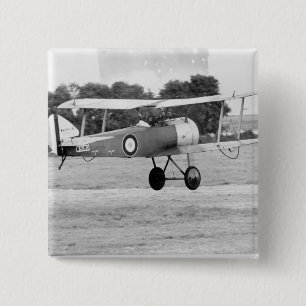Badge Carré 5 Cm Décollage d'avions de Sopwith