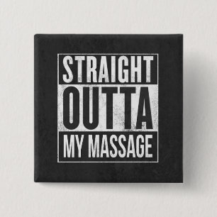 Badge Carré 5 Cm Dégustation de massages amusante