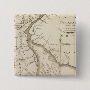 Badge Carré 5 Cm Delaware 5