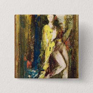 Badge Carré 5 Cm Delilah