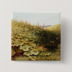 Badge Carré 5 Cm Dell tranquille