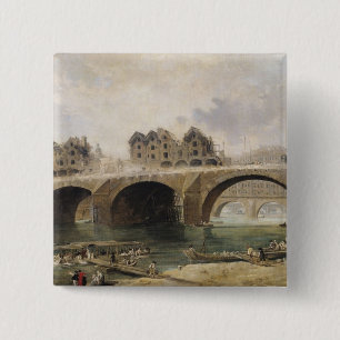 Badge Carré 5 Cm Démolition des Chambres