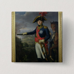 Badge Carré 5 Cm d'Empire de Jean Mathieu Philibert Serurier Comte