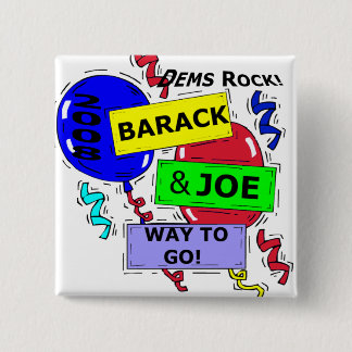 BADGE CARRÉ 5 CM DEMS ROCK