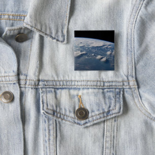 Badge Carré 5 Cm Des Tonneaux De Tonnerre De Terre Sur Le Sud De Bo