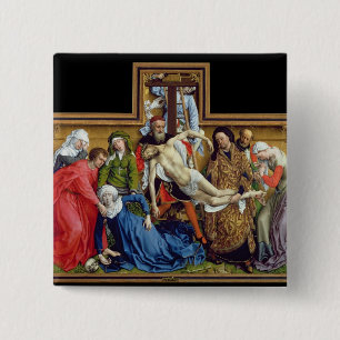 Badge Carré 5 Cm Descente de la croix, c.1435