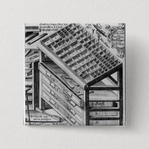 Badge Carré 5 Cm Dessine